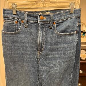 Madewell The Perfect Vintage Wide-Leg Jean – Pipestone Wash, Size 28